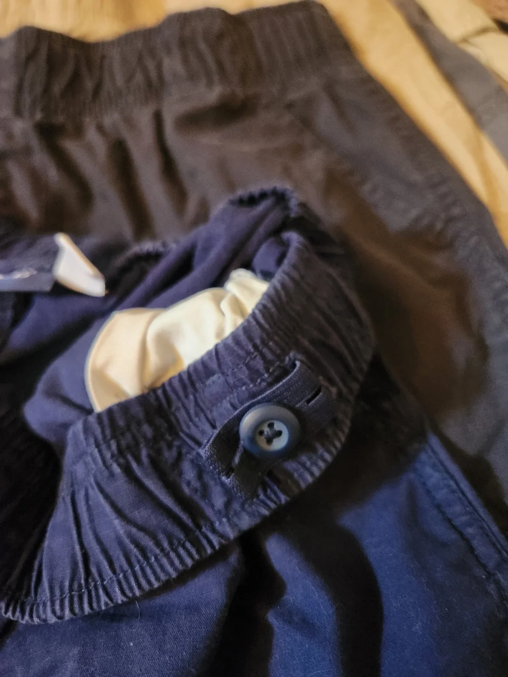 Children's Place Boys Cargo Shorts Lot Of 6 - Navy, Black, Khaki, Gray, Tan SZ16